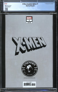 X-Men: Facsimile Edition (2025) #1 Unknown Comics Foil Edition A CGC 9.8 NM/MT