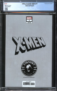 X-Men: Facsimile Edition (2025) #1 Unknown Comics Foil Edition A CGC 9.8 NM/MT
