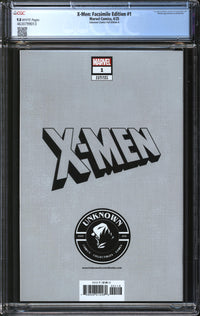 X-Men: Facsimile Edition (2025) #1 Unknown Comics Foil Edition A CGC 9.8 NM/MT
