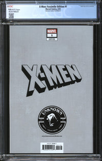 X-Men: Facsimile Edition (2025) #1 Unknown Comics Foil Edition A CGC 9.8 NM/MT