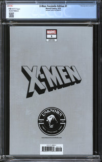 X-Men: Facsimile Edition (2025) #1 Unknown Comics Foil Edition A CGC 9.8 NM/MT