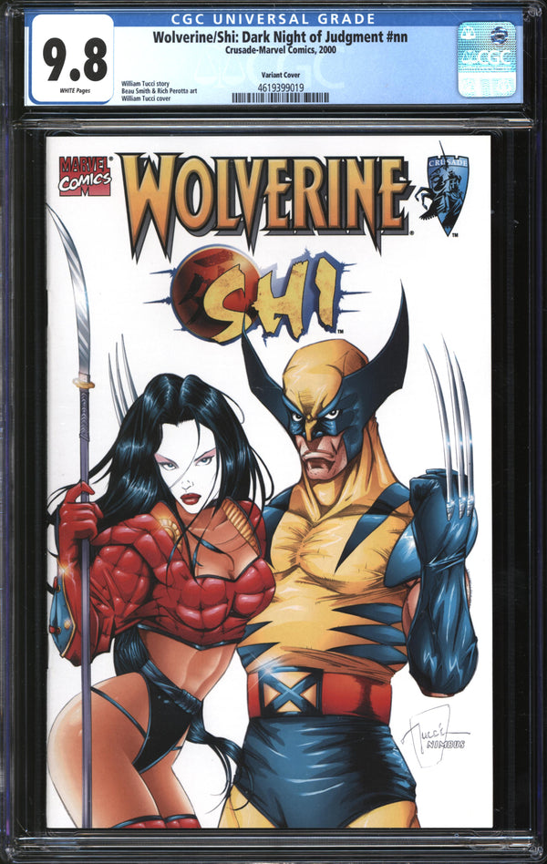 Wolverine/Shi: Dark Night Of Judgment (2000) #1 Variant Cover CGC 9.8 NM/MT
