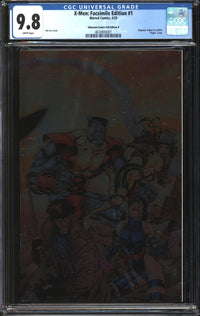 X-Men: Facsimile Edition (2025) #1 Unknown Comics Foil Edition B CGC 9.8 NM/MT