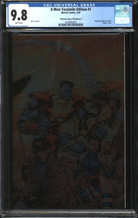 X-Men: Facsimile Edition (2025) #1 Unknown Comics Foil Edition B CGC 9.8 NM/MT
