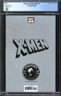 X-Men: Facsimile Edition (2025) #1 Unknown Comics Foil Edition C CGC 9.8 NM/MT