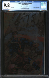 X-Men: Facsimile Edition (2025) #1 Unknown Comics Foil Edition C CGC 9.8 NM/MT