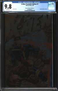 X-Men: Facsimile Edition (2025) #1 Unknown Comics Foil Edition C CGC 9.8 NM/MT
