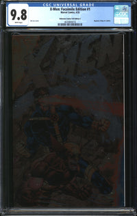 X-Men: Facsimile Edition (2025) #1 Unknown Comics Foil Edition C CGC 9.8 NM/MT