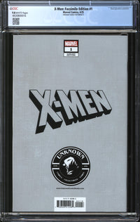 X-Men: Facsimile Edition (2025) #1 Unknown Comics Foil Edition C CGC 9.8 NM/MT