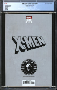 X-Men: Facsimile Edition (2025) #1 Unknown Comics Foil Edition C CGC 9.8 NM/MT