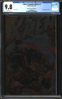 X-Men: Facsimile Edition (2025) #1 Unknown Comics Foil Edition C CGC 9.8 NM/MT
