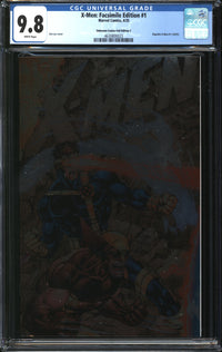 X-Men: Facsimile Edition (2025) #1 Unknown Comics Foil Edition C CGC 9.8 NM/MT