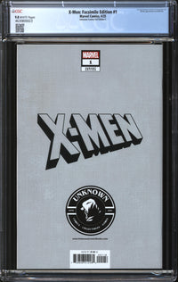 X-Men: Facsimile Edition (2025) #1 Unknown Comics Foil Edition C CGC 9.8 NM/MT