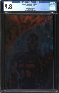 X-Men: Facsimile Edition (2025) #1 Unknown Comics Foil Edition D CGC 9.8 NM/MT