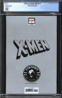 X-Men: Facsimile Edition (2025) #1 Unknown Comics Foil Edition D CGC 9.8 NM/MT