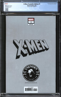 X-Men: Facsimile Edition (2025) #1 Unknown Comics Foil Edition D CGC 9.8 NM/MT