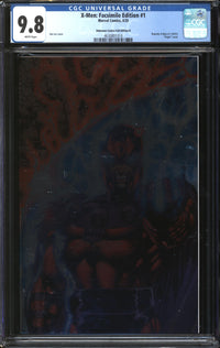 X-Men: Facsimile Edition (2025) #1 Unknown Comics Foil Edition D CGC 9.8 NM/MT