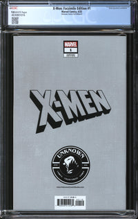 X-Men: Facsimile Edition (2025) #1 Unknown Comics Foil Edition D CGC 9.8 NM/MT