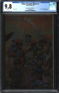 X-Men: Facsimile Edition (2025) #1 Unknown Comics Foil Edition B CGC 9.8 NM/MT