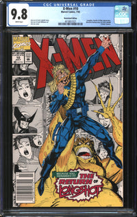 X-Men (1991) #10 Newsstand Edition CGC 9.8 NM/MT
