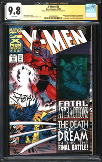 X-Men (1991) #25 CGC x JSA Signature Series 9.8 NM/MT Signed Fabian Nicieza