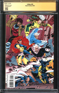 X-Men (1991) #25 CGC x JSA Signature Series 9.8 NM/MT Signed Fabian Nicieza