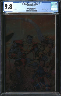 X-Men: Facsimile Edition (2025) #1 Unknown Comics Foil Edition B CGC 9.8 NM/MT