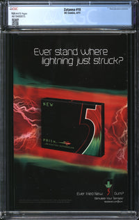 Zatanna (2010) #10 CGC 9.8 NM/MT