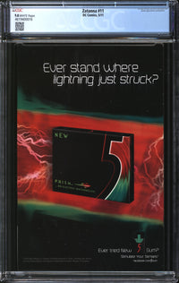 Zatanna (2010) #11 CGC 9.8 NM/MT