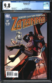 Zatanna (2010) #12 CGC 9.8 NM/MT