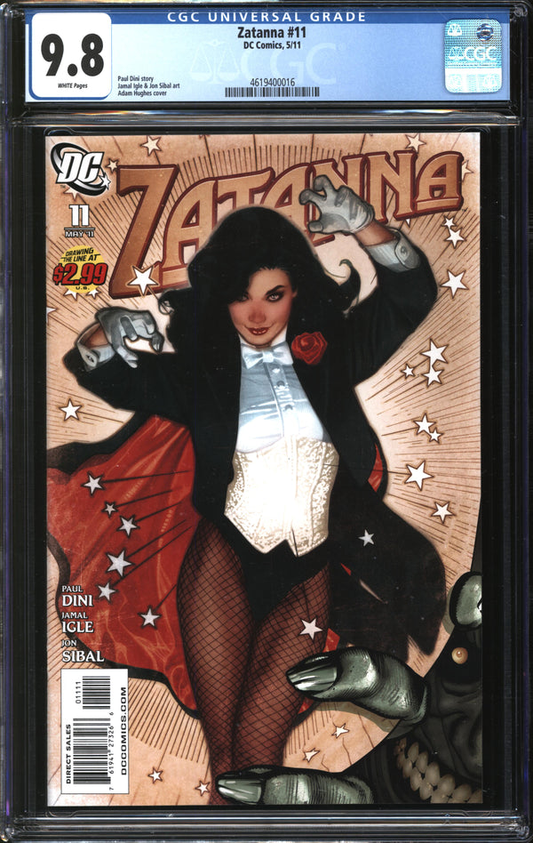 Zatanna (2010) #11 CGC 9.8 NM/MT