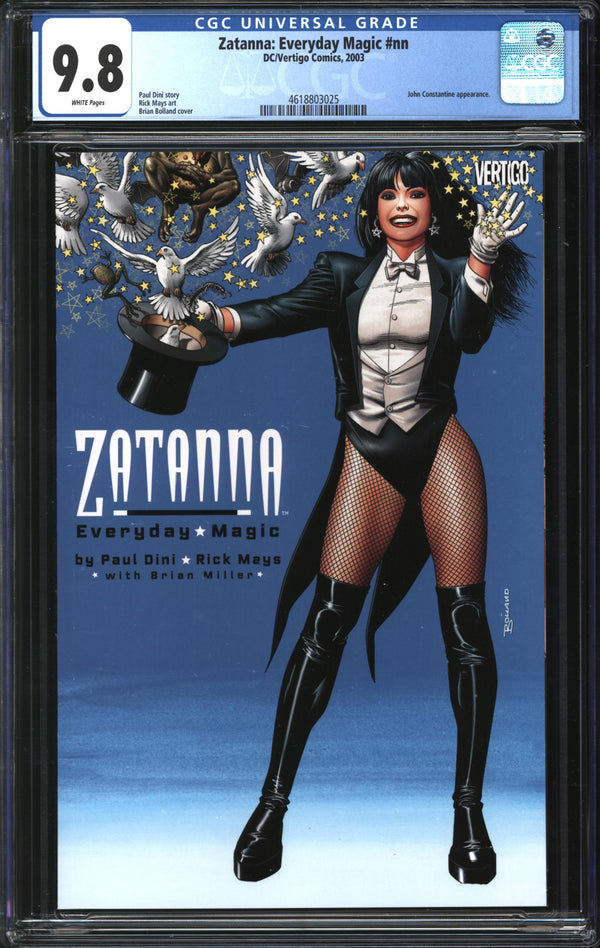 Zatanna: Everyday Magic (2001) #1 CGC 9.8 NM/MT