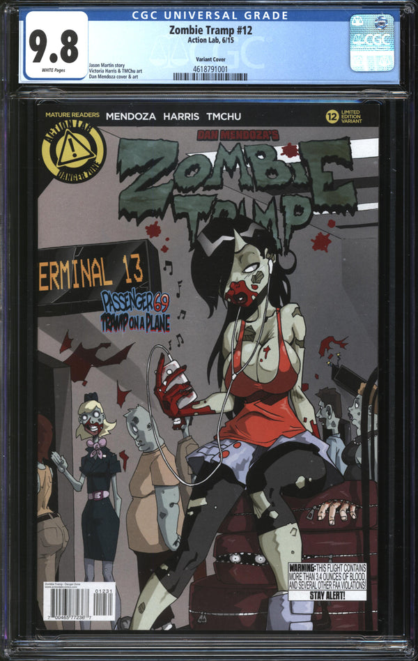 Zombie Tramp (2014) #12 Dan Mendoza Variant CGC 9.8 NM/MT