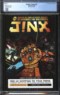 Zombie Tramp (2014) #20 Andrew Pepoy "Risque" Edition CGC 9.8 NM/MT