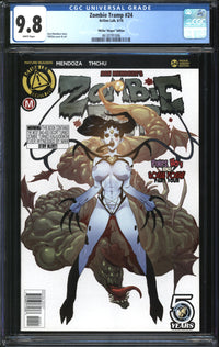Zombie Tramp (2014) #24 TMChu "Risque" Edition CGC 9.8 NM/MT