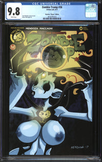Zombie Tramp (2014) #36 Dan Mendoza "Risque" Edition CGC 9.8 NM/MT