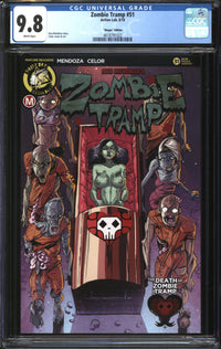 Zombie Tramp (2014) #51 Celor "Risque" Edition CGC 9.8 NM/MT