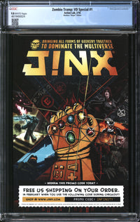 Zombie Tramp: VD Special (2016) #1 Dan Mendoza "Risque" Edition CGC 9.8 NM/MT