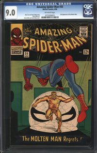 Amazing Spider-Man (1963) # 35 CGC 9.0 VF/NM