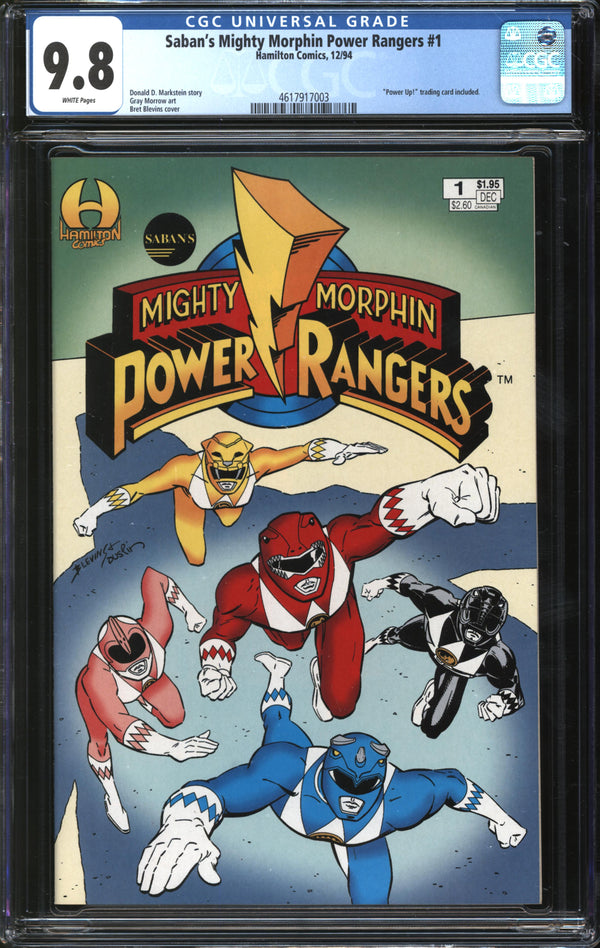 Saban's Mighty Morphin Power Rangers (1994) #1 CGC 9.8 NM/MT