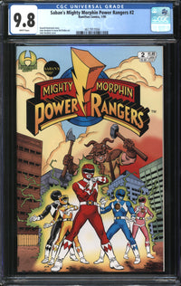 Saban's Mighty Morphin Power Rangers (1994) #2 CGC 9.8 NM/MT