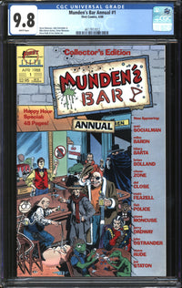 Munden's Bar Annual (1988) #1 CGC 9.8 NM/MT