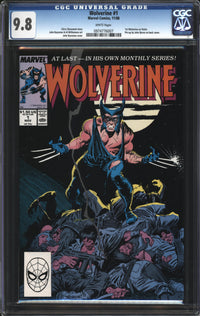 Wolverine (1988) #  1 CGC 9.8 NM/MT
