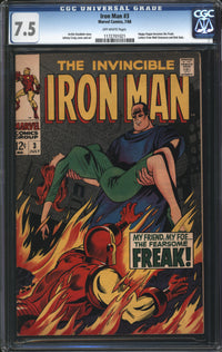 Iron Man (1968) #  3 CGC 7.5 VF-