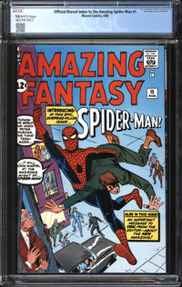 Official Marvel Index To The Amazing Spider-Man (1985) #1 CGC 9.8 NM/MT