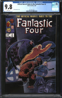 Official Marvel Index To The Fantastic Four (1985) # 2 CGC 9.8 NM/MT