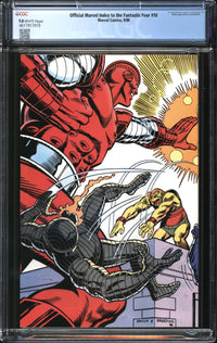 Official Marvel Index To The Fantastic Four (1985) #10 CGC 9.8 NM/MT