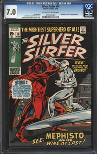 Silver Surfer (1968) #16 CGC 7.0 FN/VF