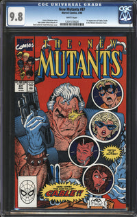New Mutants (1983) #87 CGC 9.8 NM/MT