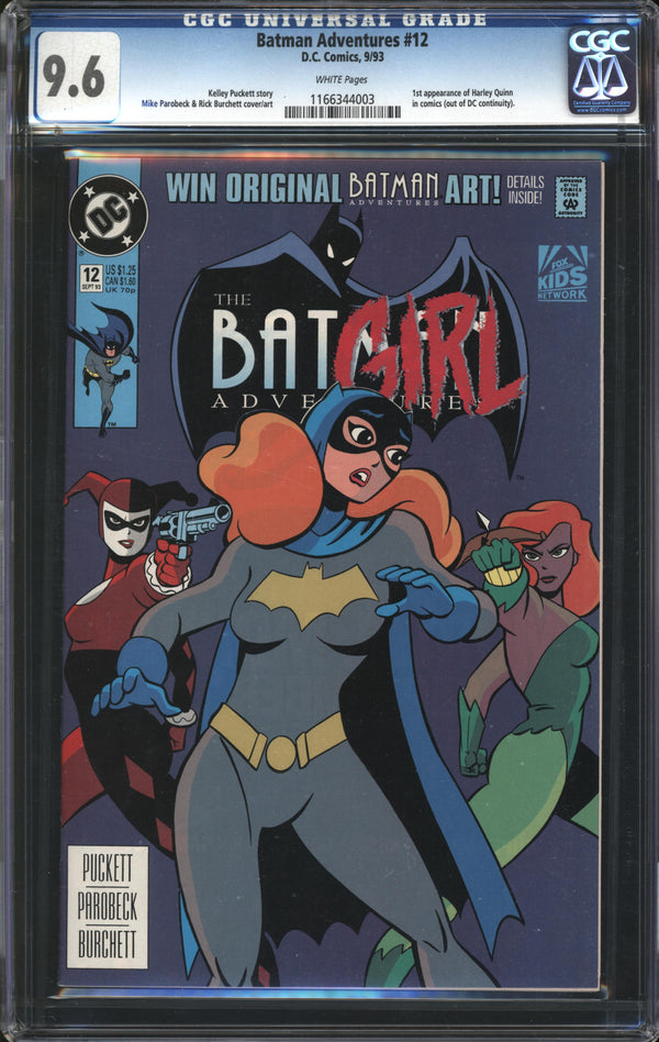 Batman Adventures (1992) #12 CGC 9.6 NM+